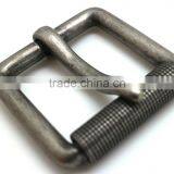 1-1/2" Standard Leather Belt Buckl, Zinc Alloy Material Buckle With Roller, Antique Nickel Belt Buckle thumbnail-6