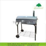 Charcoal Smoker Bbq Grill With Wheels thumbnail-1