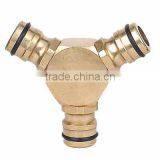 Solid Brass EU Standard Quick Hose Connector 1/2" 5/8" 3/4" Hose Regular High Quality Big Quantity Maxi-Flow Brass Coupling thumbnail-1