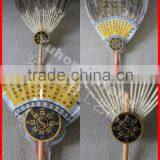 Chinese Traditional Wood Feather Fan thumbnail-1