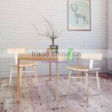 Dining Chair Japanese Style Made From Solid Teak Wood , Natural Color Fine Sanded thumbnail-1