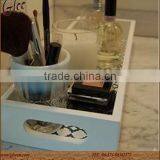 Handmade Beauty Decorate Small Wooden Tray for Wedding thumbnail-3
