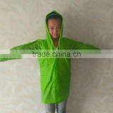 Kids PVC Green Frog Cartoon Raincoat for Kindergarten thumbnail-1