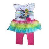 GZY 2016 Best Ruffle Factory Price Baby Party Dress A Little Baby Girls Floral Fluffy Baby Dress thumbnail-2