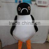 Polyfoam Mould Adult Wear Unisex Black and White Pigeon Mascot Costume thumbnail-1