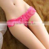 Stock Sey Open Crotch Thongs Underwear Women Crotchless Lace Thong G-string Women V-string Mini Panties Knickers Fashion Briefs thumbnail-6