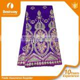 2017 Hot Wedding Dress Lace Indian Raw Silk George Lace Fabric GP0060 thumbnail-1