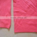 High Quality 2017 Latest Fashion Design Custom Long Sleeve V Neck Plain Cardigan Wool Sweater Design for GirlBKN5300) thumbnail-3