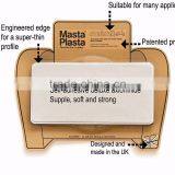 Leather Repair Patch, Handbags , Etc. Brown Color, Plain 4-inch by 2.4-inch thumbnail-2