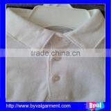 Factory Direct Sale 100% Cotton White Polo Neck Botton Neck Shirts thumbnail-4
