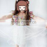 Summer Children Frocks Model Design 6 Years Small Girl Baby Clothes Fashion Dress thumbnail-5