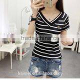 Wholesale OEM Anti-Wrinkle Unique Design Amazing Quality Hot-selling Best Choice Short Sleeve Casual Printed T-shirt TC(70/30) thumbnail-1