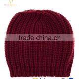 100% Pure Cashmere Womens Knit Hat Beanie,Warm Cap, Custom Sizes for Adult thumbnail-4