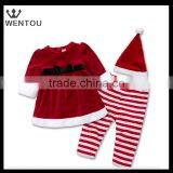 Wholesale Chevron Christmas Pants Set thumbnail-2