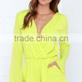 2015 Hot Selling Cute Lady Long Sleeve Mooning Women Playsuit thumbnail-2