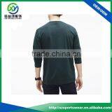 Fashion Design High Quality Long Sleeve V-neck 95 Cotton /5 Elastane T-shirt for Men thumbnail-2