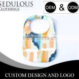 100% Cotton Stylish Boys Baby Bibs With Private Label and Custom Designs thumbnail-2