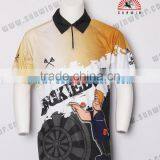 Latest Design Sublimated Dart Shirt/ Dart Wear/cheap Custom Youth Dart Jersey thumbnail-1