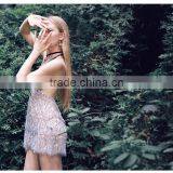 The New 2015 European and American Lingerie Sleepwear Foreign Trade the Original Single Wholesale Sexy Bud Silk Condole Belt Nig thumbnail-2