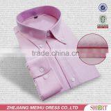 Wholesale Regular Fit Pink Oxford Shirt for Men thumbnail-1