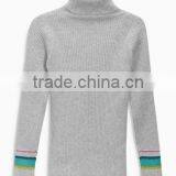 Winter Turtle Neck Sweater Design For Girl thumbnail-2