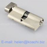 European High Security Pin Double Turn Door Lock Cylinder With Knob