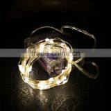 10M 100 LEDS Warm White LEDs Copper Wire 3AA Battery Powered LED String Lights thumbnail-2