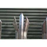Hot Sale High Security Galvanized and Pvc Coated Steel Palisade Fencing