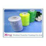 Raw White / Green Strong Sewing Thread / Spun Polyester Sewing Thread
