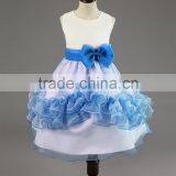 Butterfly Tie Kids Lavender Crochet Dress Girl Wedding Dress thumbnail-4