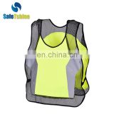 Custom high quality reflective safety womans exercise clothing