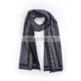 TOROS Men Black And Grey AB Both Sides Available Scarf