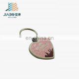 Heart Shape Custom Painted Zinc Plating Metal Keychain thumbnail-2