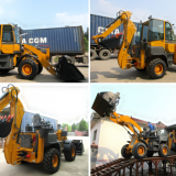 Backhoe Loader, Front Shovel Back Digging,an All-in-one Dashboard is Designed，SY746 thumbnail-4