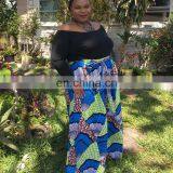 Hot Selling Plus Size Women's Long African Border Printed A Line Floor-length Max Skirts thumbnail-1