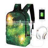 Custom Print Backpack Popular Sublimation USB College School Backpack With Logo thumbnail-2