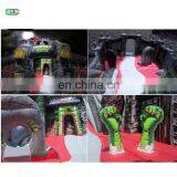 Spooky Mansion Inflatable Jumper Bouncer Jumping Bouncy Castle Bounce House thumbnail-6