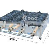 6 Pcs Non Stick Ice Cream Fish Waffle Cone Gas Japanese Magikarp Taiyaki Maker thumbnail-5