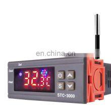 STC-3000 LED Digital Thermostat for Incubator Temperature Controller Thermoregulator Heating Cooling 12V 24V 220V Fahrenheit