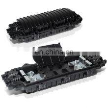 Outdoor Horizontal in Line Type 12 24 36 48 96 Core Fiber Optic Splicing Closure Enclosure thumbnail-4