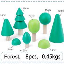 Special Yiwu Small Mini Quality Wooden Christmas Tree Toys thumbnail-4