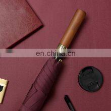 Introducing Luxury Custom Logo 8 Rib Windproof Straight Waterproof Recycled Colour Umbrella thumbnail-2