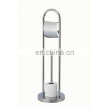 Stainless Steel Free Standing Toilet Paper Holder thumbnail-2