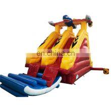 Inflatable Water Slide Castle Inflatable Bouncing Water Slide thumbnail-2