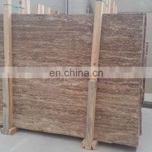 New Model Premium Quality Hot Sale Brown Noche Travertine Slab Vein Cut Made in Turkey Model Code CEM-SLB-04-02 thumbnail-2