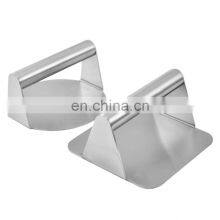 Stainless Steel Household Manual Grill Pressure Meat Press Hammer Tear thumbnail-3