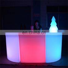 Used Nightclub Furniture Outdoor Event Party Wedding Garden Illuminated Luminous Led Lighted Bar Counter Table Chair for Sale thumbnail-4
