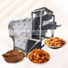 Automatic Flavor Coated Tumbler Roller Flavorful Boba Popping Peanut Type Seasoning Drum Frying Food Coating Machine thumbnail-2