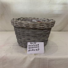 Hot Sale Multifunctional Big Size Colorful Wicker Basket For Decoration thumbnail-2