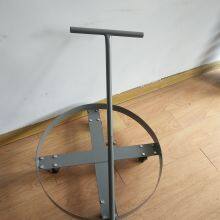 Hand Truck Multi Purpose Barrel Dolly Cart With Adjustable Handle and 4 Swivel Casters Wheel Heavy Duty Bucket Dolly thumbnail-3